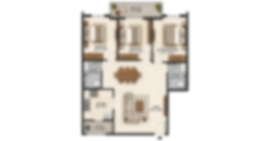 Gami Versova Layout Floor Plan